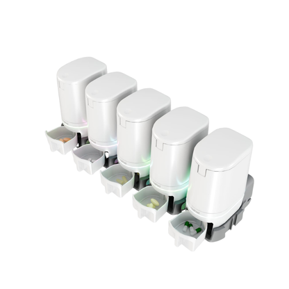 LiviPod™ Automatic Pill Dispenser 5 Pod Starter Set with App Reminders
