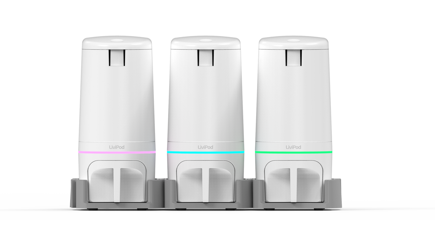 LiviPods Dock automated pill dispenser