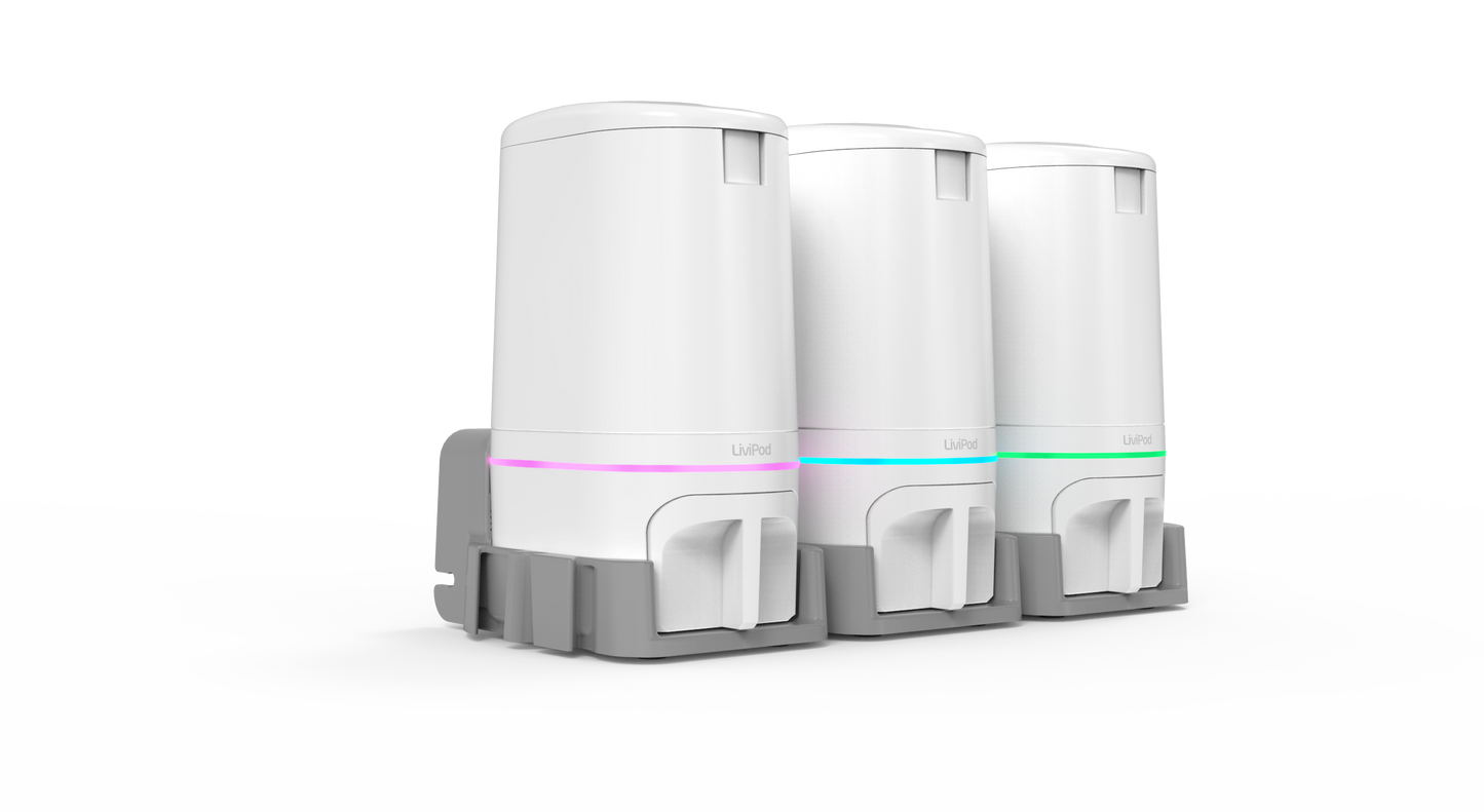 LiviPods Dock automated pill dispenser