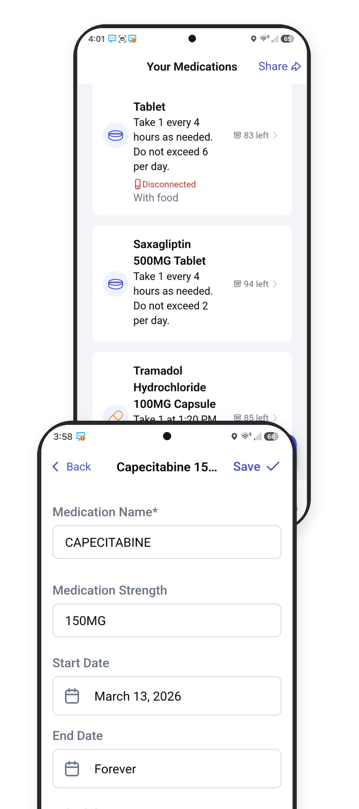 Add Your First Pill or Supplement