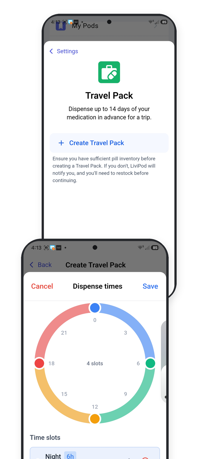 Create Travel Packs and Keep Going